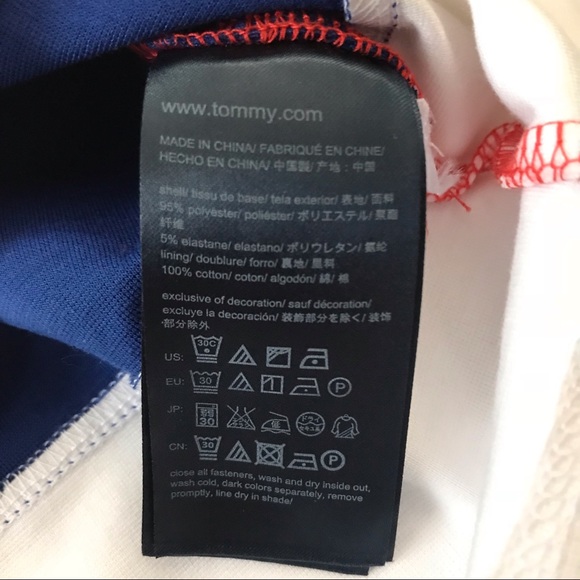 Tommy Hilfiger Striped Childrens Dress 4th Of July - Picture 8 of 8